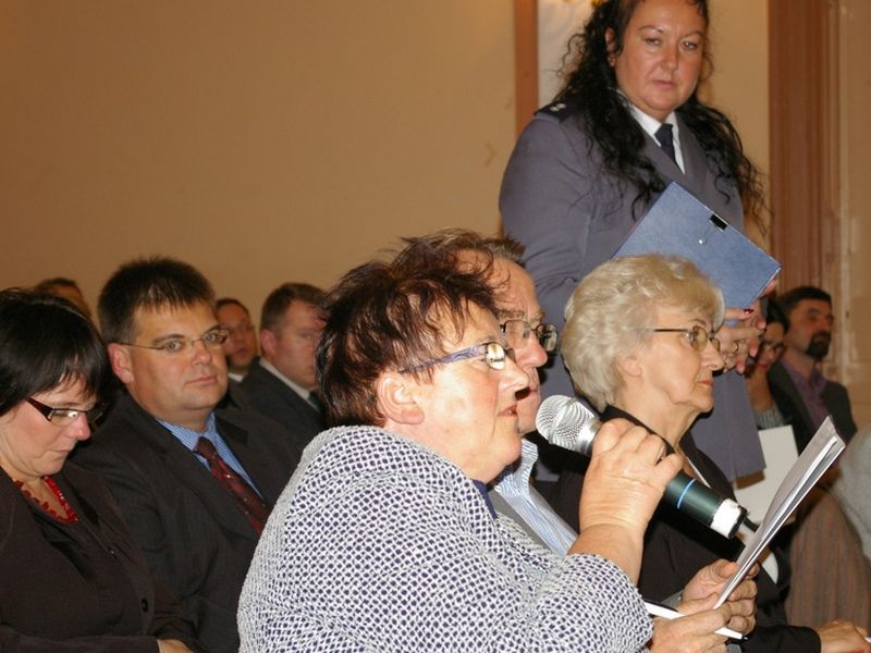 debaty mieszkancow - KWP w Poznaniu