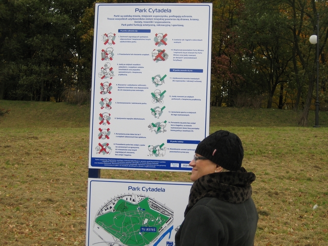 Tablice informacyjne Cytadela - Anna Sochacka