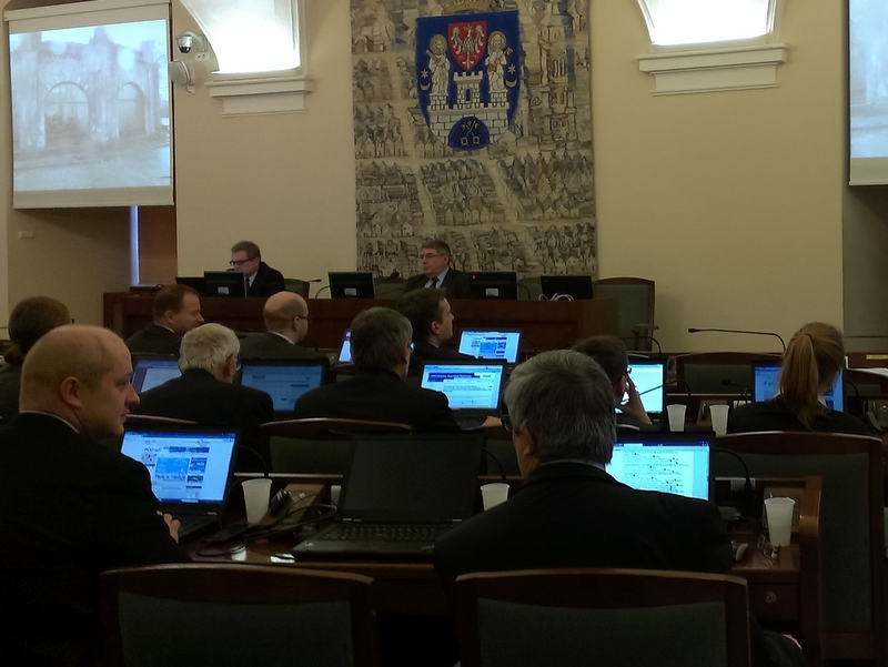 sesja rady miasta miasta peka - Adam Michalkiewicz