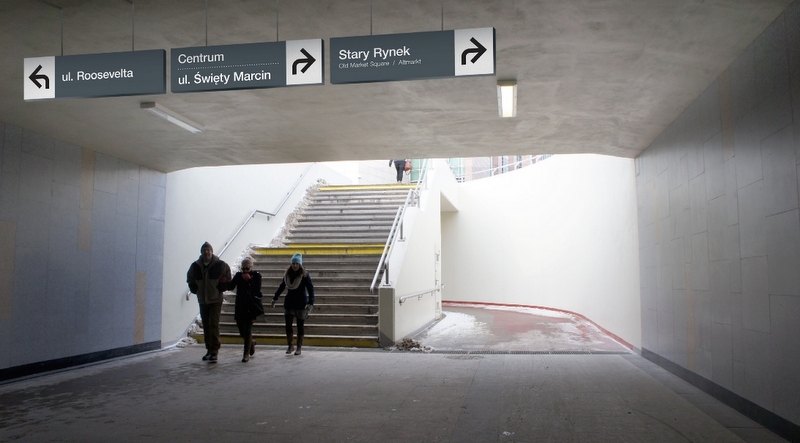 nowe oznakowanie dworca 10 - Urząd Miasta Poznania