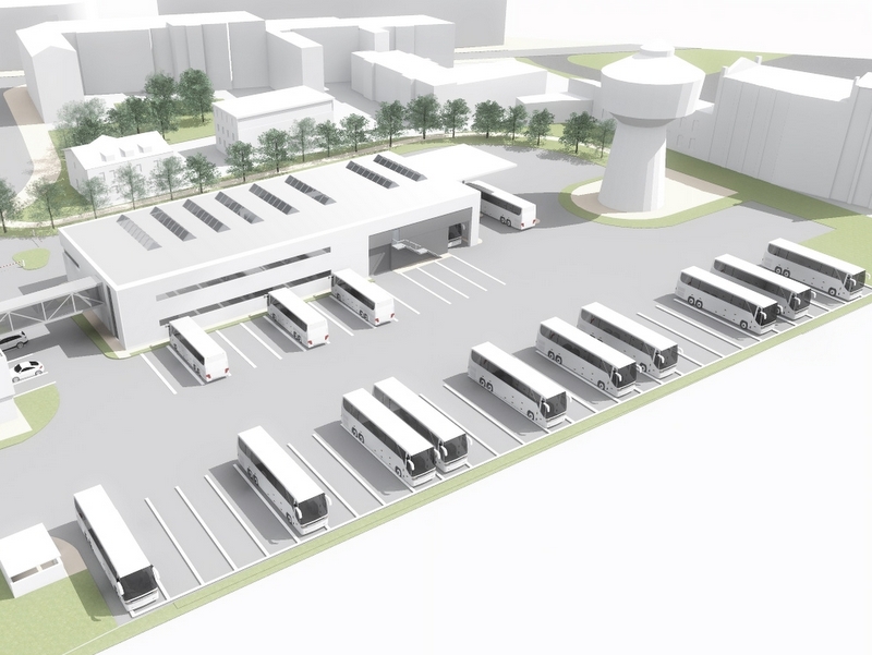 nowa baza PKS robocza (3) - Pracownia Architektoniczna Grzegorz Czerwiński
