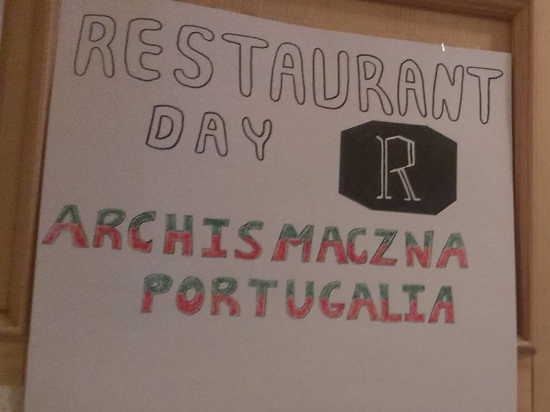restaurant day plakat - Adam Michalkiewicz