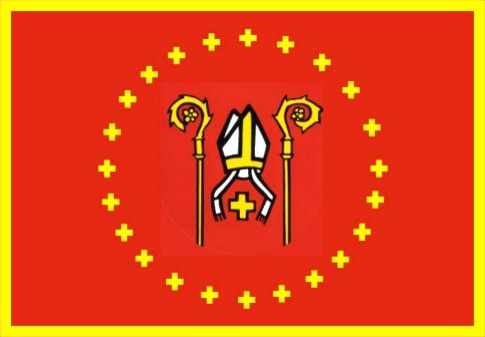 Flaga gminy Krzywiń - Krzywiń