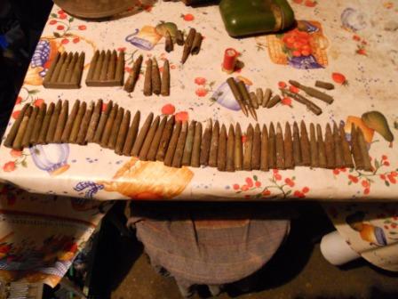 arsenal domowy w Okonku - Policja/Złotów