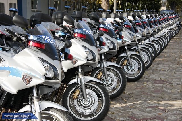 Nowe motocykle dla policji - Policja