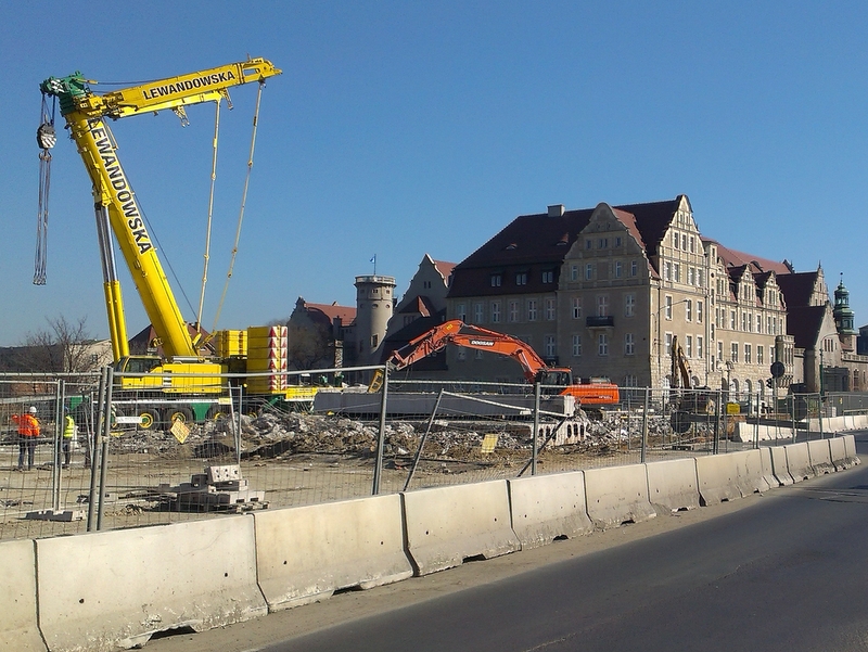 Kaponiera Most Uniwersytecki budowa (6) - Adam Michalkiewicz