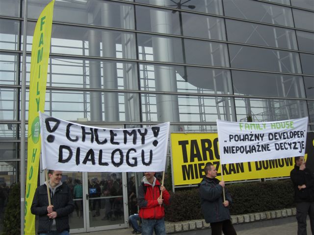 protest family targi - Magda Konieczna