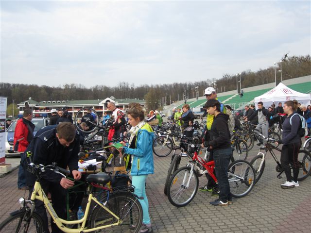 znakowanie rowerów - Magda Konieczna