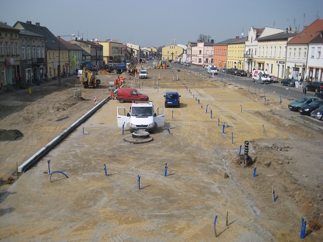 rynek w korniku w remoncie - Rafał Regulski