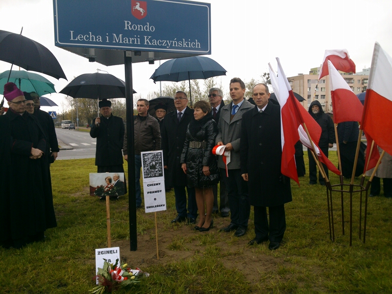 rondo kaczynskich w koninie - Emilia Chudzińska