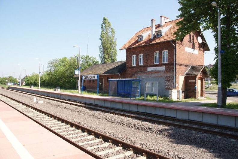 dworzec kolejowy czerwonak - UG Czerwonak