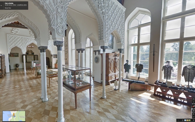 Zamek w Korniku SV 01 - Google Street View