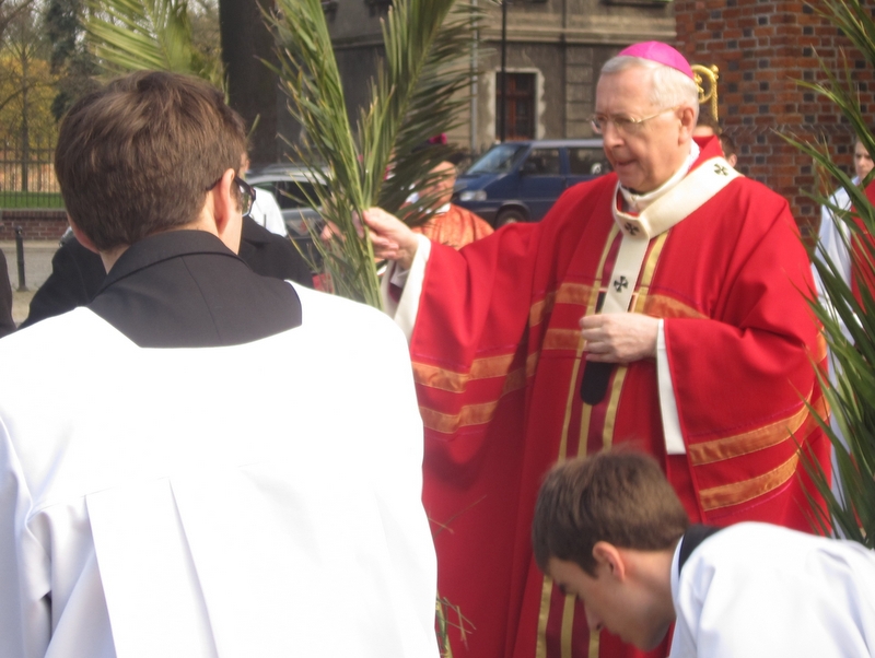 Arcybiskup Gądecki, niedziela palmowa - Magda Konieczna