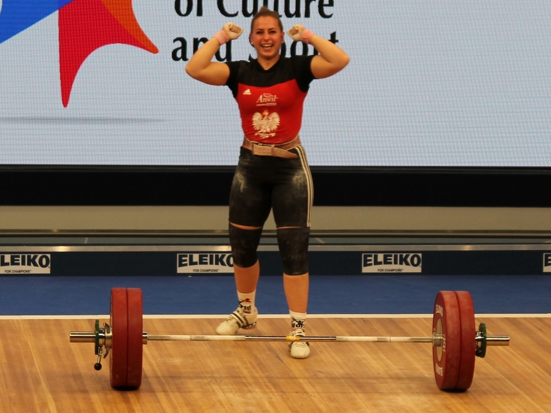 Patrycja Piechowiak ciezary (3) - Budowlani Nowy Tomyśl 