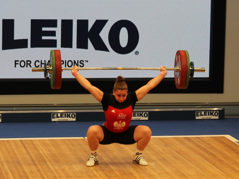 Patrycja Piechowiak ciezary (1) - Budowlani Nowy Tomyśl 