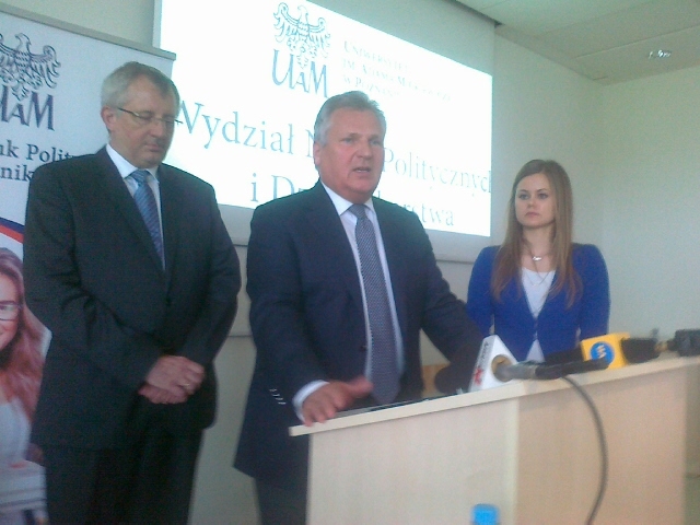 siwiec z kwasniewskim w poznaniu - Jacek Kosiak