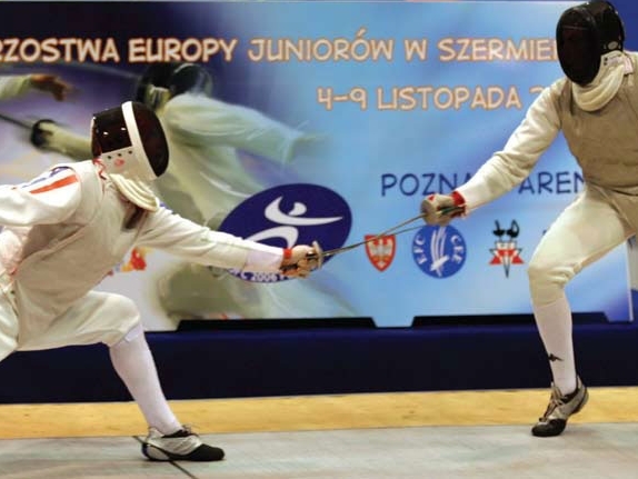 Szermierka - plakat - Archiwum Radia Merkury