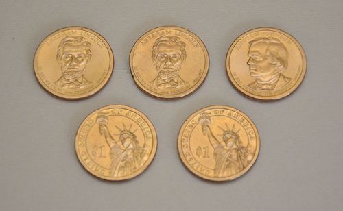 zlote dolary falszywki - Policja/Konin