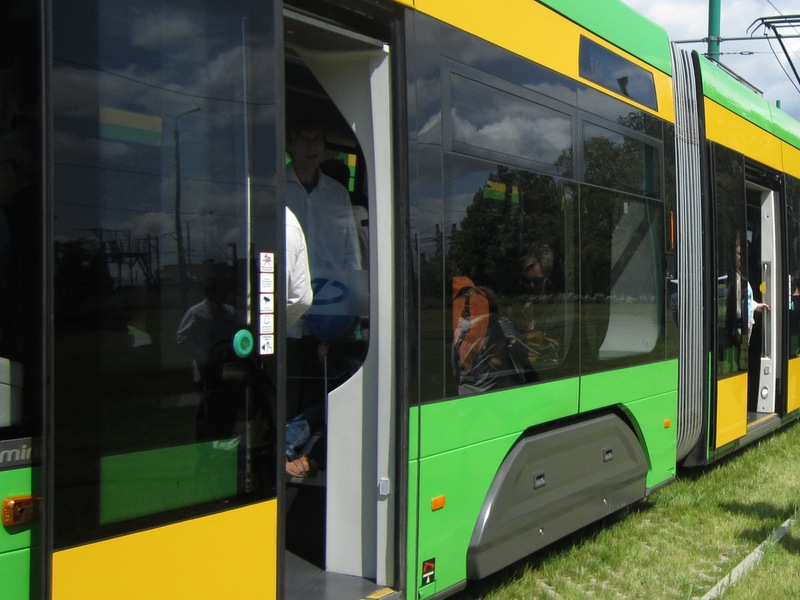 tramwaj nowy zajezdnia tramino - Anna Skoczek