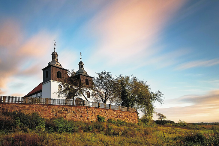 Kościół drewniany Skoki, noc kościołów 2014 - PLOT