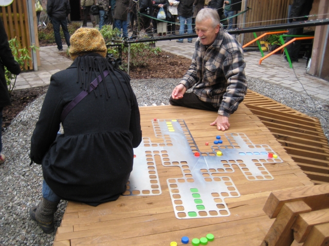 Podwórko Allforplanet po remoncie - Anna Skoczek