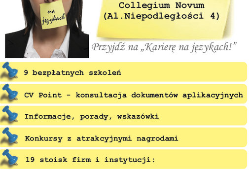 targi na jezykach plakat - UAM