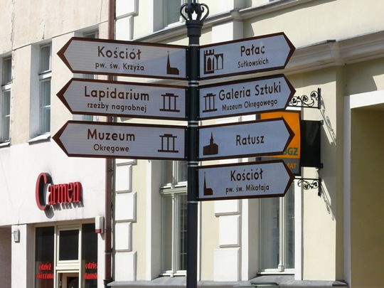 Tablice, drogowskazy Leszno - Jacek Marciniak