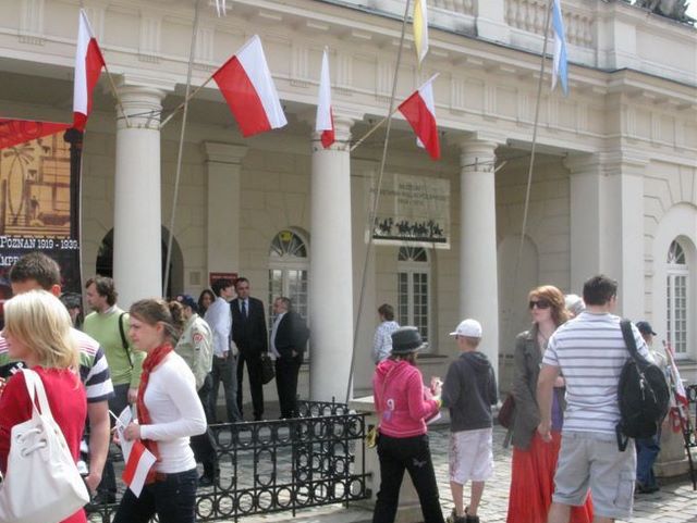 Flaga Stary Rynek - Adam Michalkiewicz