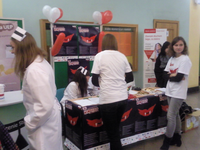 Wampiriada - akcja studentów - Magda Konieczna