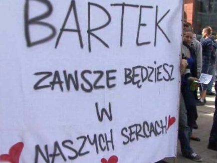 marsz milczenia dla Bartka - Półwiejska - Radio Merkury