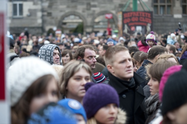 Urodziny ulicy Św. Marcin - tłumy - Przemek Modliński