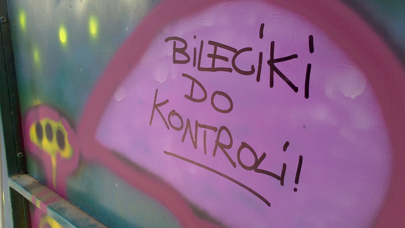 bileciki do kontroli przystanek - Wojciech Chmielewski