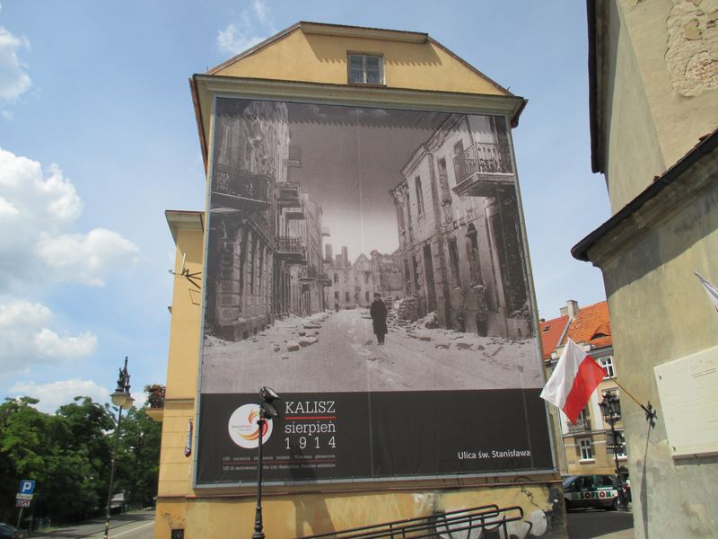 kalisz w ruinie plakaty - Danuta Synkiewicz