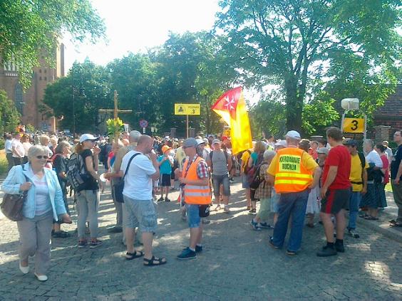 pielgrzymka start 2014 2 - Jacek Kosiak