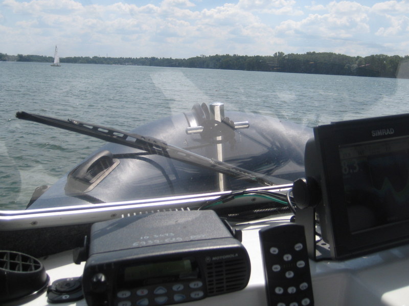 motorowka na jeziorze kierskim (5) - Jacek Butlewski