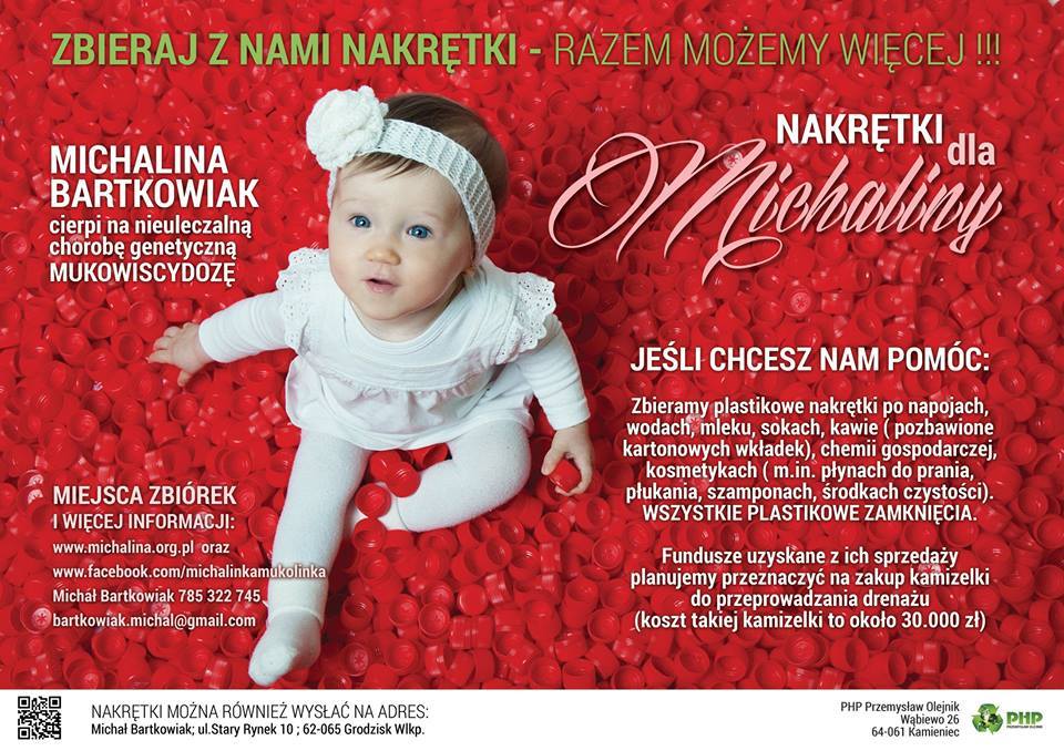 nakretki dla michaliny - Nakrętki dla Michaliny