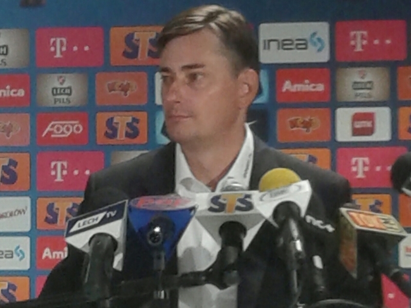 Maciej Skorża konf - Grzegorz Hałasik