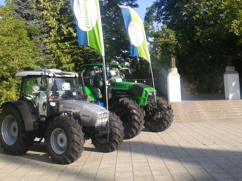 dozynki miejskie 2014 ciągniki - Szymon Mazur
