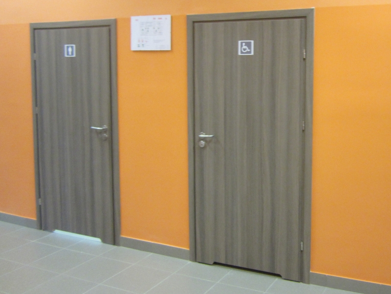 toaleta szkolna - Adam Michalkiewicz