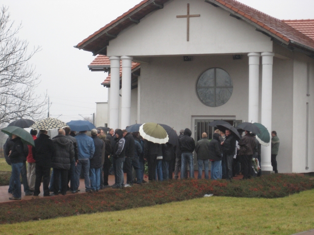 Pogrzeb zamordowanego taksówkarza - Wojciech Chmielewski