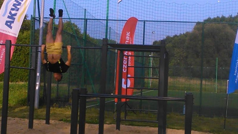 ćwiczenia na drążku - Aleksandra Włodarczyk