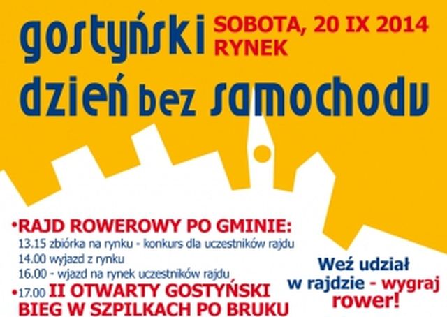 gostynki dzien bez samochodu - UM Gostyń 