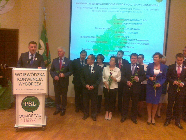 konwencja wojewodzka psl - Jacek Kosiak