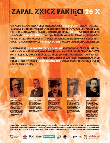 zapal znicz pamieci plakat 2014