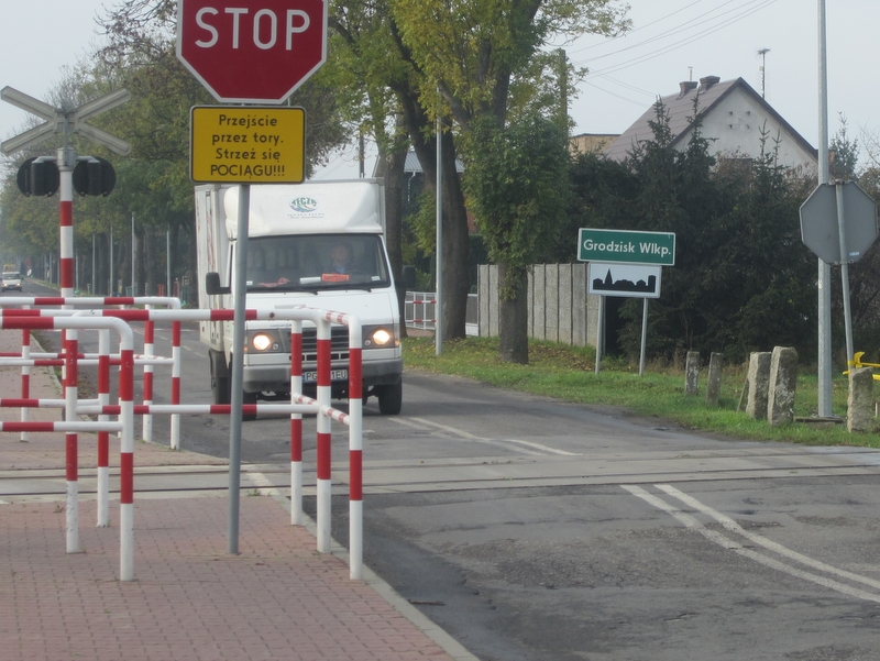 przejazd kolejowy niestrzeżony Grodzisk - Anna Skoczek