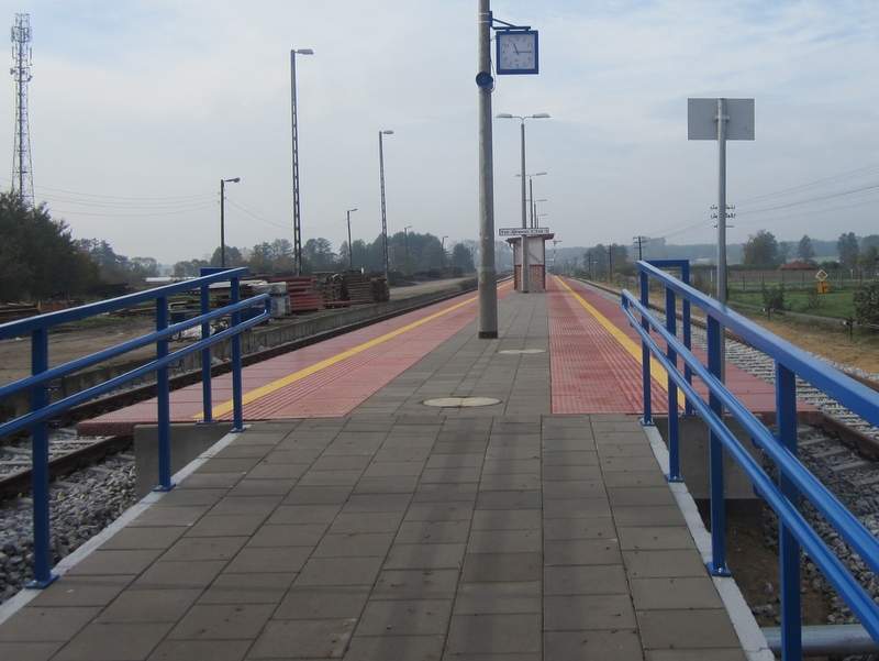 trasa kolejowa Wolsztyn rampa - Anna Skoczek