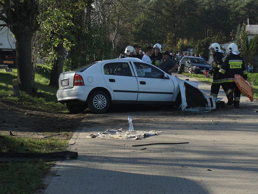 karambol w Rakoniewicach (1) - Straż Pożarna/Grodzisk Wielkopolski