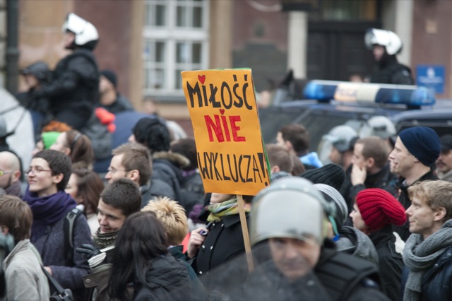 Marsz Równości 2010 - Przemek Modliński