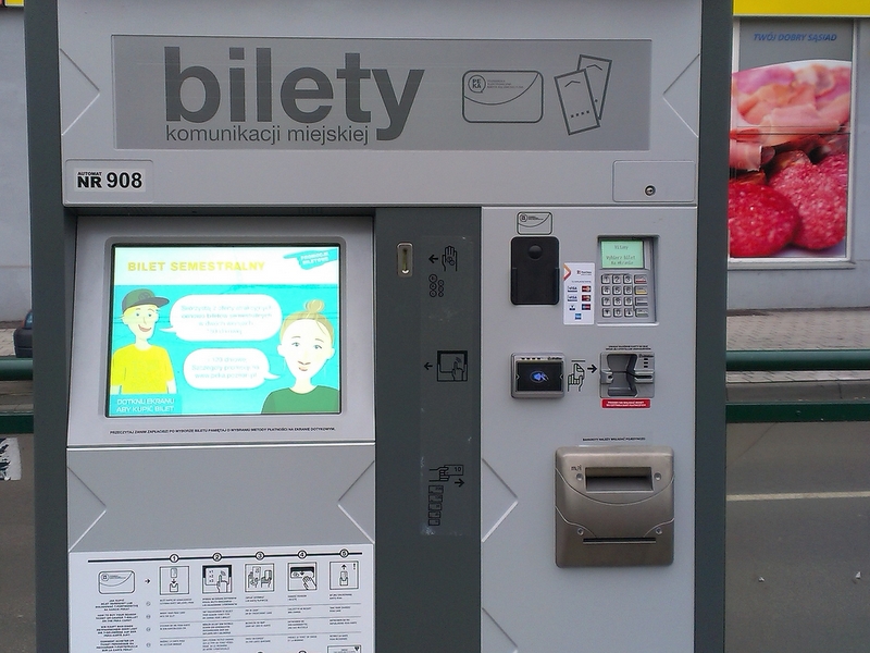 nowy biletomat głogowska (3) - Adam Michalkiewicz