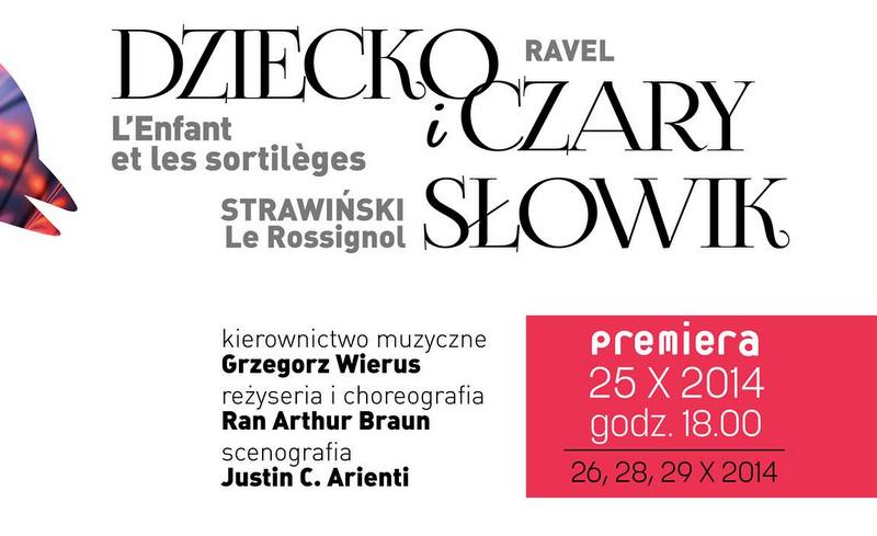 dziecko i czary słowik - Teatr Wielki w Poznaniu